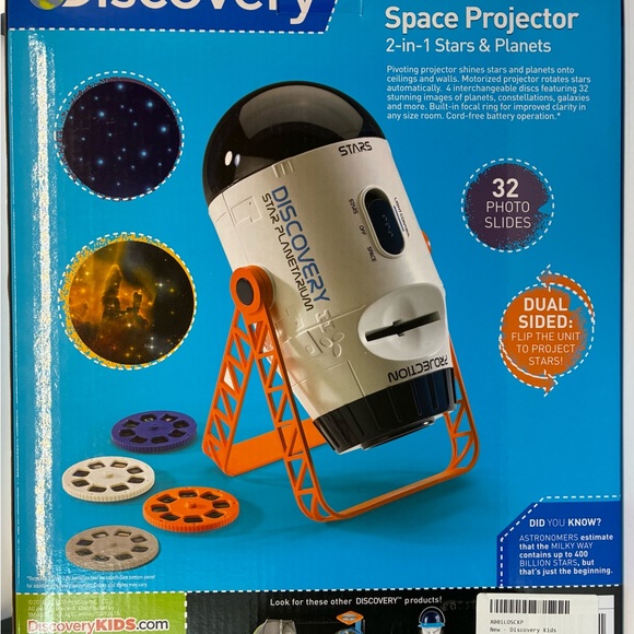 Discovery 2-in-1 Planetarium Space Projector - Picture 3 of 6